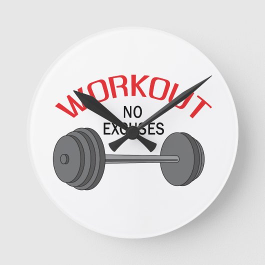 UITWERKEN GEEN EXCUSES RONDE KLOK (Voorkant)