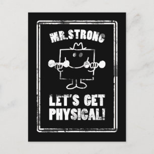 Uitwerken met de heer Strong Briefkaart