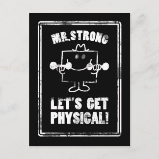 Uitwerken met de heer Strong Briefkaart