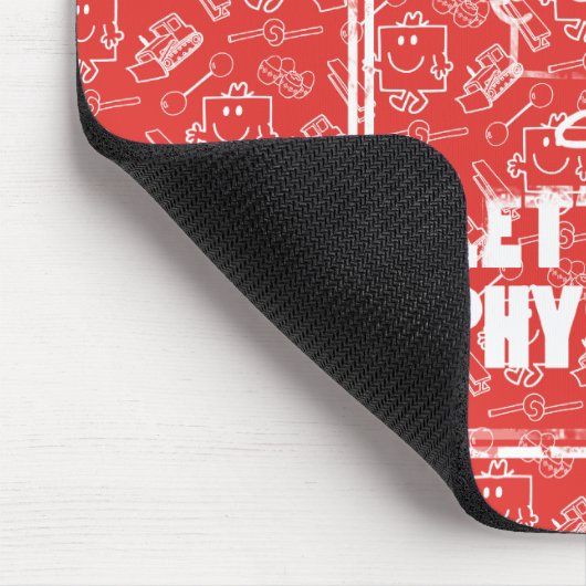 Uitwerken met de heer Strong Muismat (Hoek)