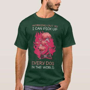 Uitwerken zodat ik mijn training voor honden kan o t-shirt