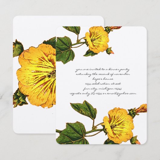 Uitwerking van gele  ventilator kaart (Voorkant / Achterkant)