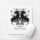 Uitwerking van leeuwen met wervelkolommen muismat (Met muis)