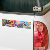 uitwerpselen bumpersticker (Op Truck)