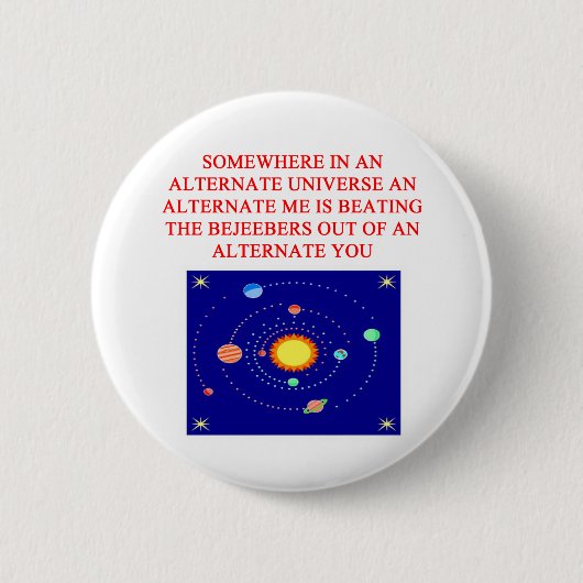 uitwijkbioscoop ronde button 5,7 cm (Voorkant)