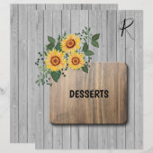 Uitwisselaar voor het recept van de soedanese tuin (Voorkant / Achterkant)