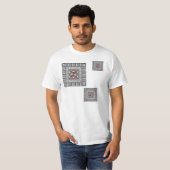 Uitwisselend geometrisch Man Licht Shirt (Voorkant volledig)