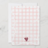 Uitwisseling van huisjes van gemberkoek  kaart (Achterkant)