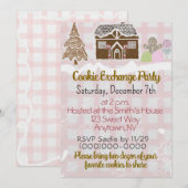 Uitwisseling van huisjes van gemberkoek  kaart (Voorkant / Achterkant)