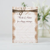 Uitwisselingsadvieskaarten voor gebrande landschap advieskaart (Staand voorkant)