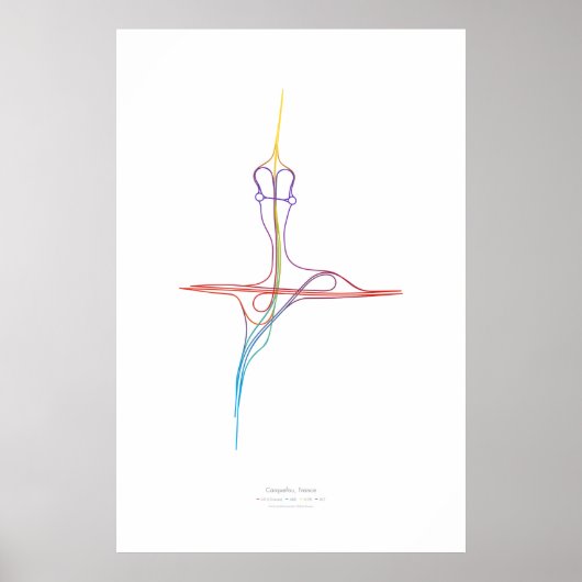 Uitwisselingschoreografie: Carquefou, Frankrijk Poster (Voorkant)