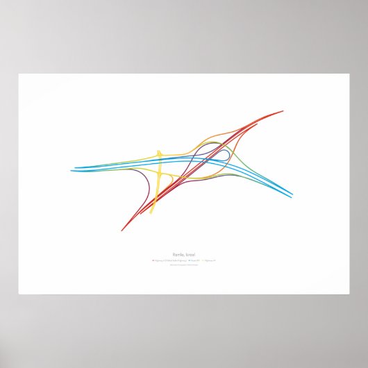 Uitwisselingschoreografie: Ramla, Israël Poster (Voorkant)