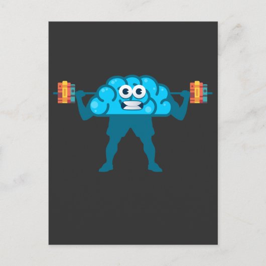 Uitwisselingsspiering voor hersenoefening briefkaart (Voorkant)