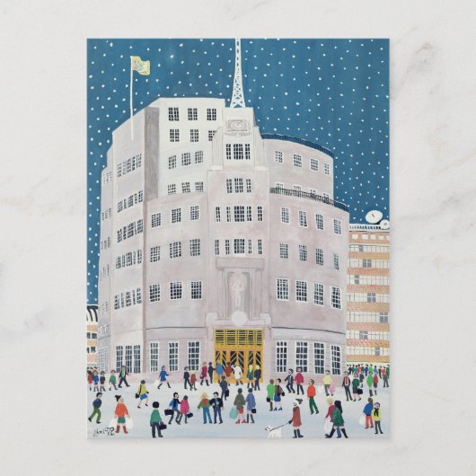 Uitzendhuis van BBC Briefkaart (Voorkant)