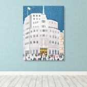 Uitzendhuis van BBC Canvas Afdruk (Insitu (Houten vloer))