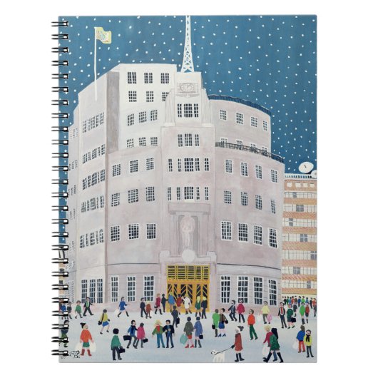 Uitzendhuis van BBC Notitieboek (Voorkant)