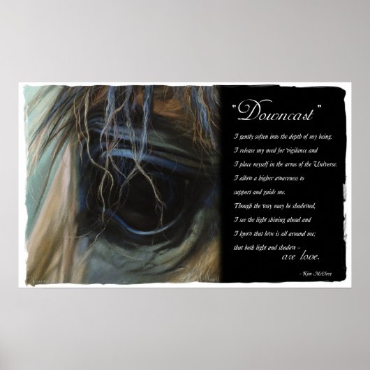 Uitzending door Kim McElroy Poster (Voorkant)