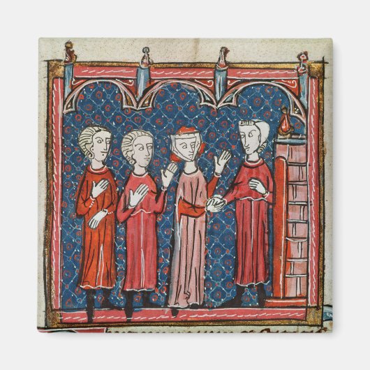 Uitzending en misdaad begaan door een priester magneet (Voorkant)