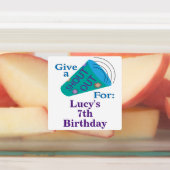 uitzending labels (Aangebracht)