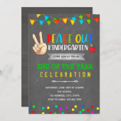 Uitzending "Peace Out"-kinderen Kaart (Voorkant / Achterkant)