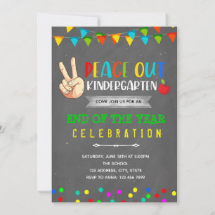 Uitzending "Peace Out"-kinderen Kaart