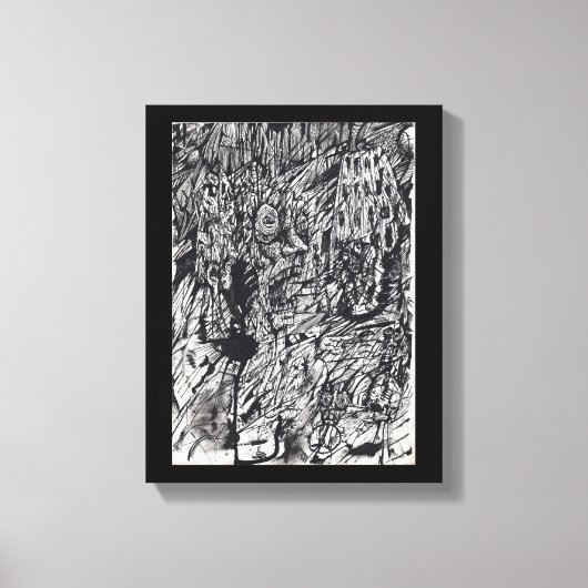 Uitzending van Felicity Canvas Afdruk (Voorkant)