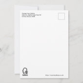 Uitzending van Felicity Flat Kaart (Achterkant)