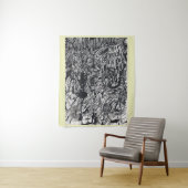 Uitzending van Felicity, inkttekening Wandkleed (In situ)