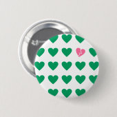 uitzending van liefde ronde button 5,7 cm (Voorkant /achterkant)