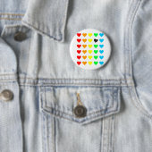 uitzending van liefde ronde button 5,7 cm (In situ)
