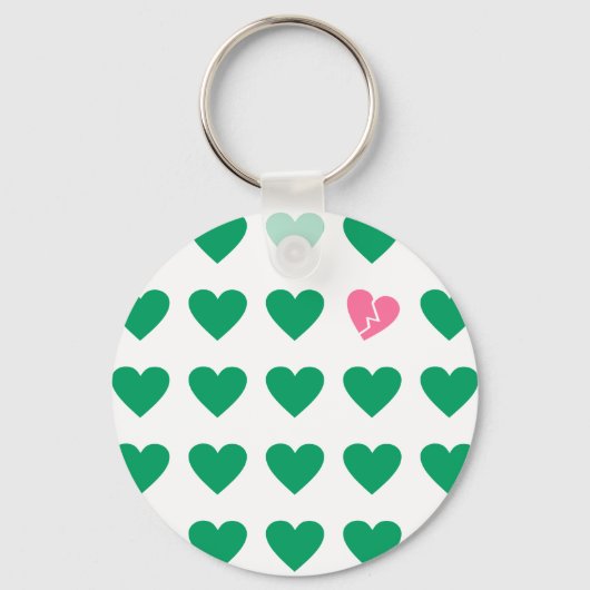 uitzending van liefde sleutelhanger (Voorkant)