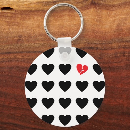 uitzending van liefde sleutelhanger (Voorkant)