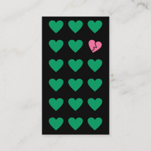 uitzending van liefde visitekaartje