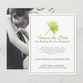 Uitzetting trouwdatum planwijziging uitgesteld save the date (Voorkant / Achterkant)