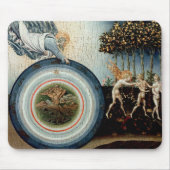 Uitzetting uit het paradijs muismat (Voorkant)