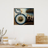 Uitzetting uit het paradijs poster (Keuken)