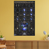 Uitzetting van 89-123-A9p2 A7R Canvas print (Insitu (Woonkamer))