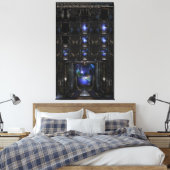 Uitzetting van 89-123-A9p2 A7R Canvas print (Insitu (Slaapkamer))