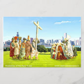 Uitzetting van het Heilige Kruis Flyer (Voorkant)