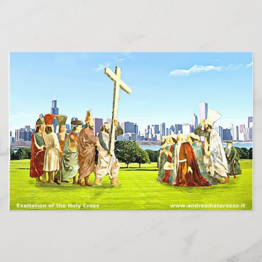 Uitzetting van het Heilige Kruis Flyer (Voorkant)