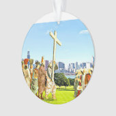 Uitzetting van het Heilige Kruis Ornament (voorkant)