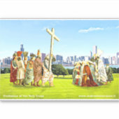 Uitzetting van het Heilige Kruis Sticker (Voorkant)