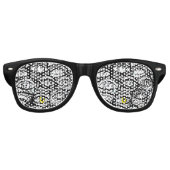 Uitzetting van ogen retro zonnebril (Voorkant)
