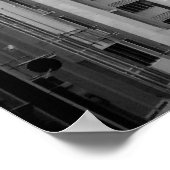 Uitzicht 1 havenbrug poster (Hoek)