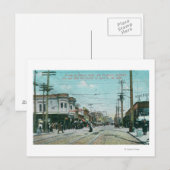 Uitzicht 1 jaar na de brand in 1906 briefkaart (Voorkant / Achterkant)