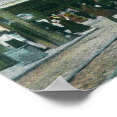 Uitzicht 1 jaar na de brand in 1906 poster (Hoek)