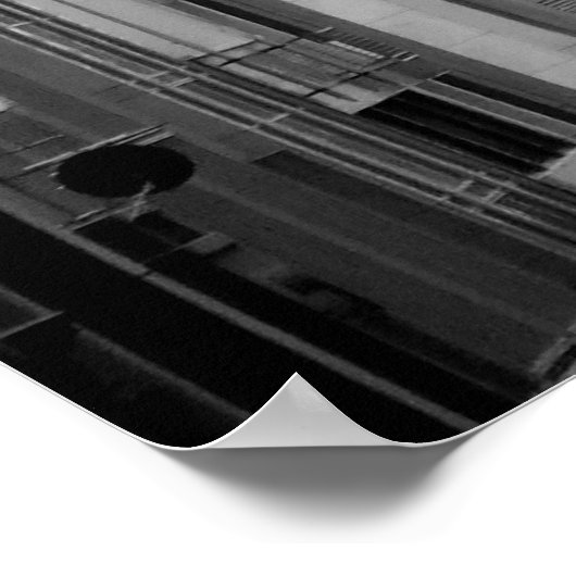 Uitzicht 1b van de Habour Bridge Poster (Hoek)