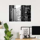 Uitzicht 1b van de Habour Bridge Poster (Thuiskantoor)