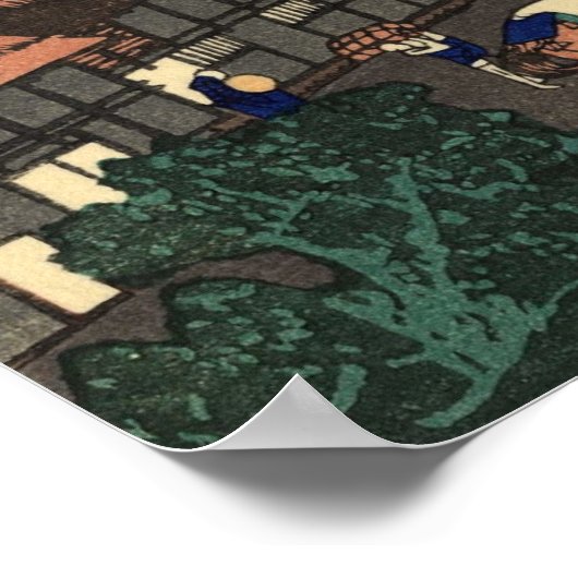 uitzicht 36+09 van 36 uitzichten van het poster Fu (Hoek)