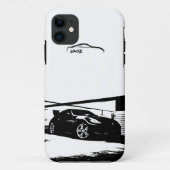 uitzicht 370Z zijkant Case-Mate iPhone Case (Achterkant)